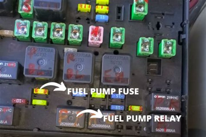 Which fuse is the fuel pump fuse?