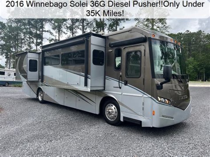Which is Winnebago journey 36G double slide diesel pusher?