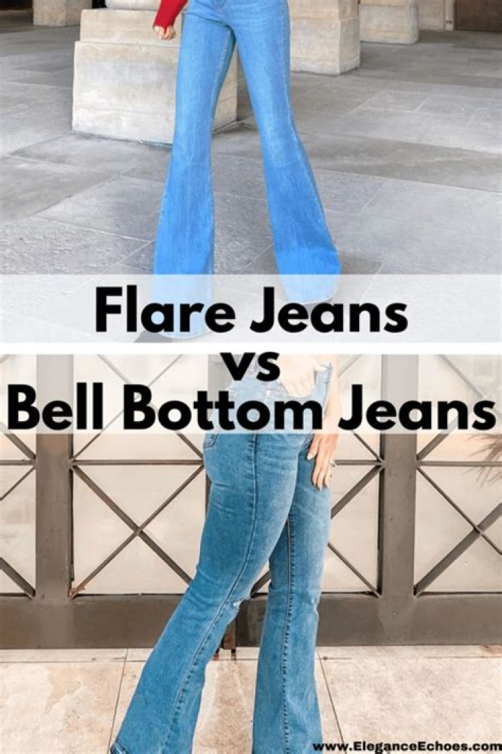 Who made bell-bottom jeans popular?