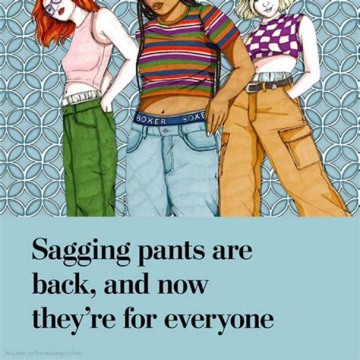 Who started the trend of sagging pants?