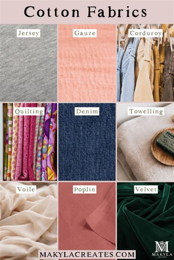 Why are clothes made from different materials?