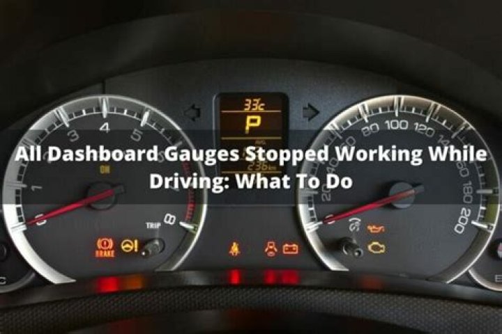 Why are my dash gauges not working?