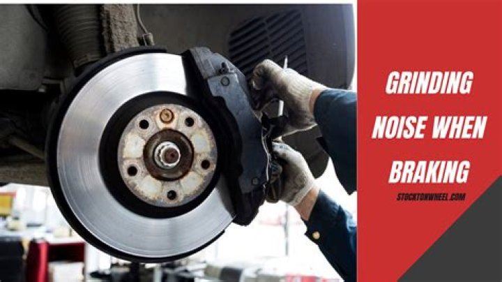 Why do my brake pads make a grinding noise?