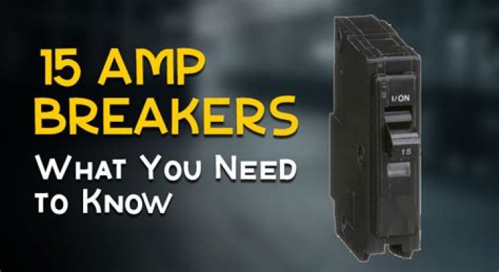 Why does my 15 amp breaker keep popping?