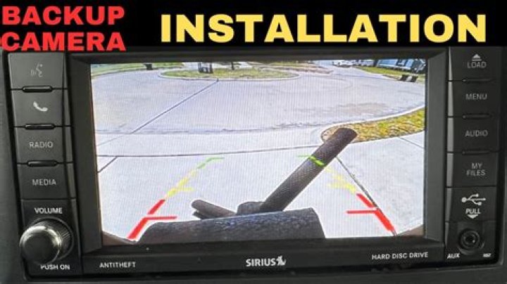 Why does my backup camera say no video signal?