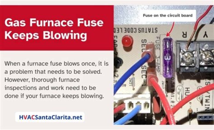 Why does my furnace fuse keep blowing out?