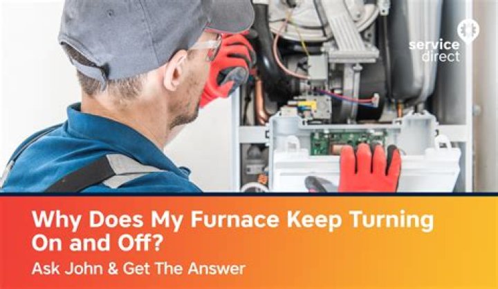 Why does my furnace only work after power reset?