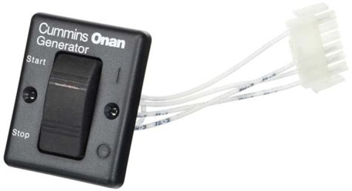 Why does the control board stop the Onan generator?