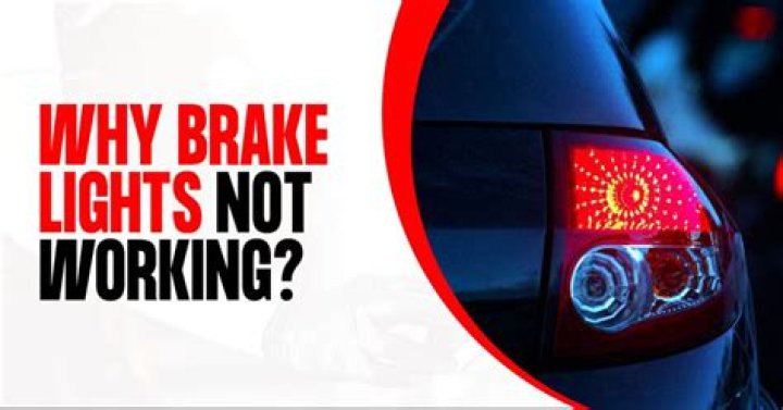 Why is my brake light not working on my Pontiac Montana?