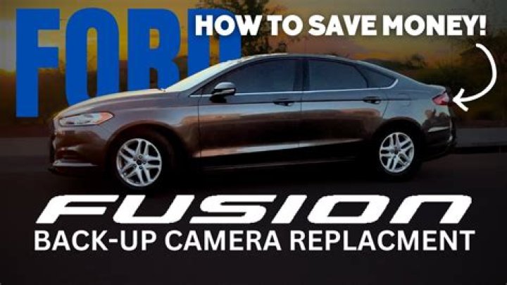 Why is my Ford Fusion back up camera not working?