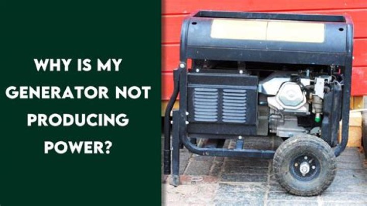 Why is my generator not generating a spark?