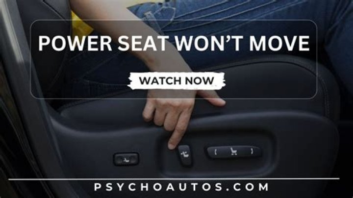 Why is my passenger power seat not working?