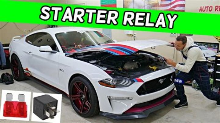 Why is my starter relay not working properly?