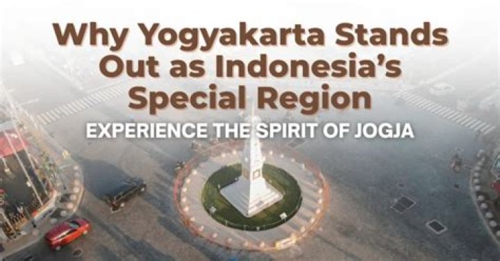 Why is Yogyakarta special?