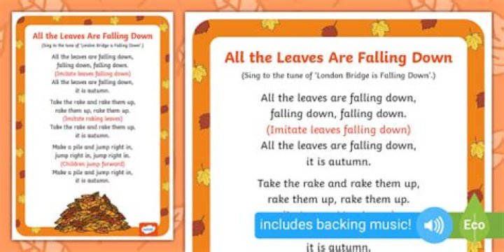 Why leaves are falling down