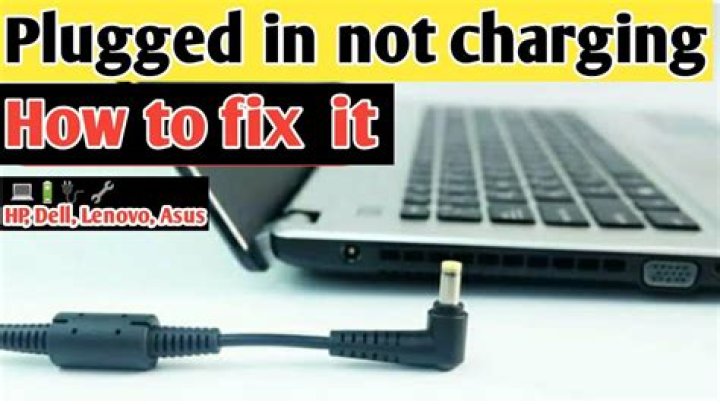 Why my laptop battery is not charging but is plugged in?
