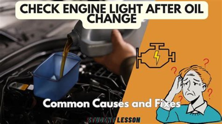 Will engine light come on for low oil?